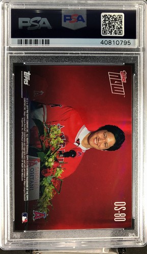 Shohei Ohtani 2017 Toops Now Off-Season OS-80 Rookie LA Angels PSA 10 40810795 - Picture 2 of 2