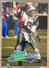 2004 Fleer Ultra Chad Pennington #98 New York Jets
