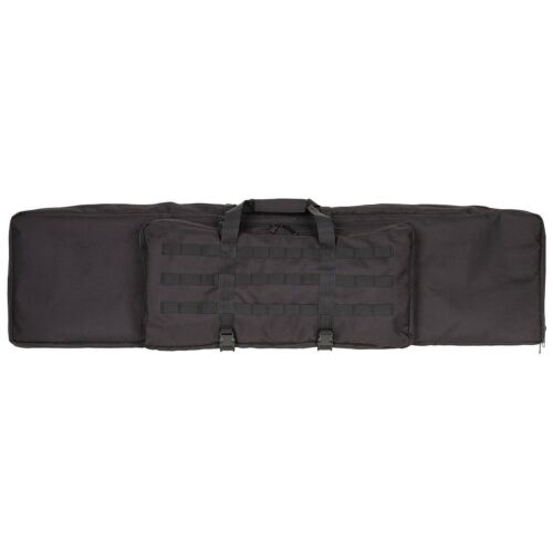 MFH Backpack Bag for 2 Rifle Airsoft Paintball Black Ca. 140 x 35 X 8 CM