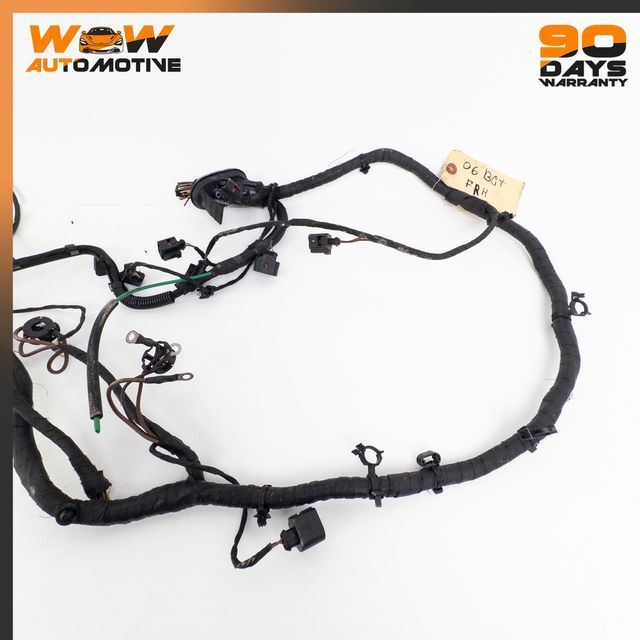 04-10 BENTLEY CONTINENTAL GT RIGHT PASSENGER SIDE ENGINE MOTOR WIRING HARNESS OE