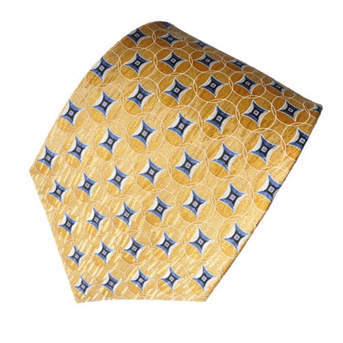 Corbata cuello hombre azul marino oscuro estampado paisley Foto 2 de 4