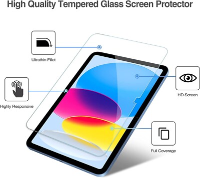 3x Displayschutzfolie Für IPad Air 11 2025/2024 - 9H Härte, Anti-Kratz, Einfach Zu Installieren