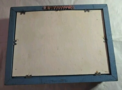 Vintage Anton Pieck 3D Paper Art Framed Shadow Box 