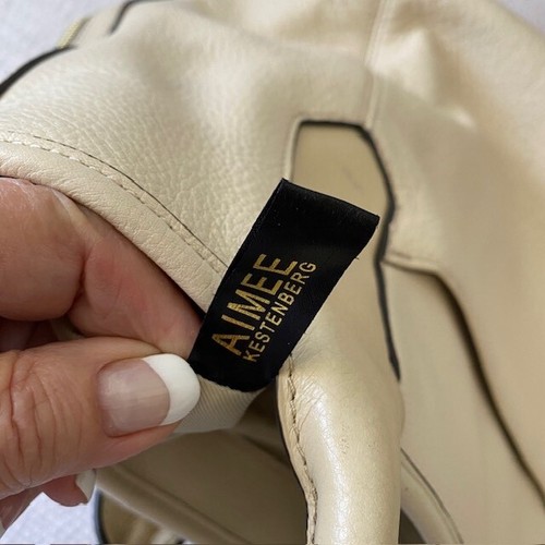 Aimee Kestenberg Convertible Shoulder Bag Sand Off White Cream ($278) - Picture 6 of 14
