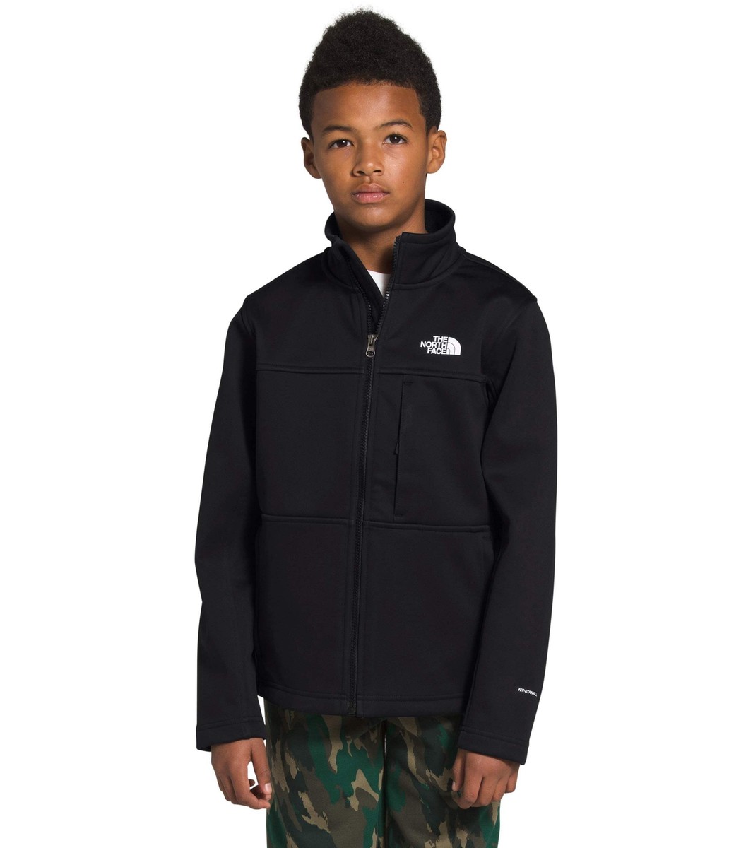 THE NORTH FACE - The North Face Apex Risor Jacket　ノースフェイス THE NORTH FACE Boys' Apex Risor Soft Shell Jacket, TNF Black