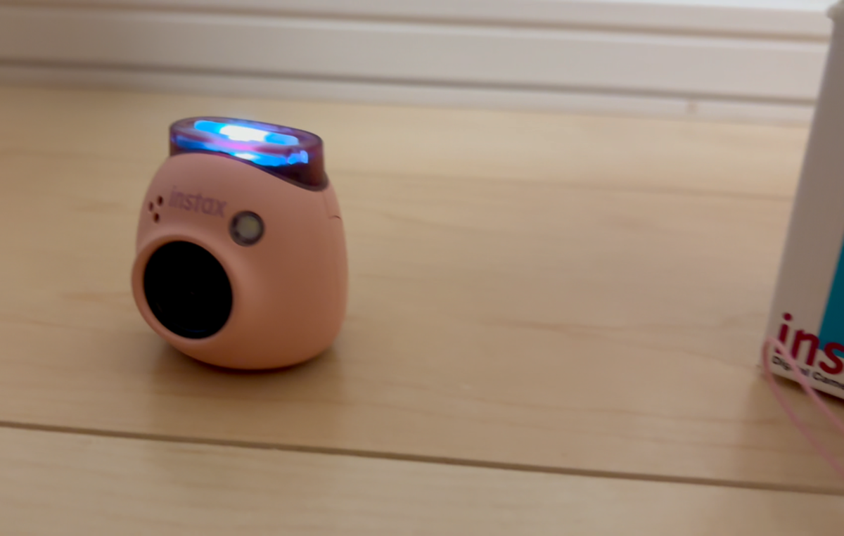 FUJIFILM Instax Pal Pink Multiformat Camera Palm-sized
