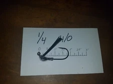 25 1/4 oz Weedless Flip Jigs Eagle Claw 3/0 or 4/0 Bronze Hooks You Choose