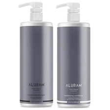 Aluram Moisturizing Shampoo & Conditioner 33.8 oz  MEDIUM TO COARSE