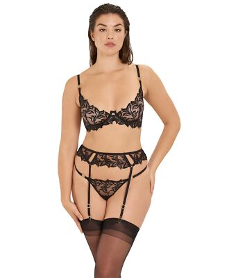 Bluebella Isadora Suspender Black MD