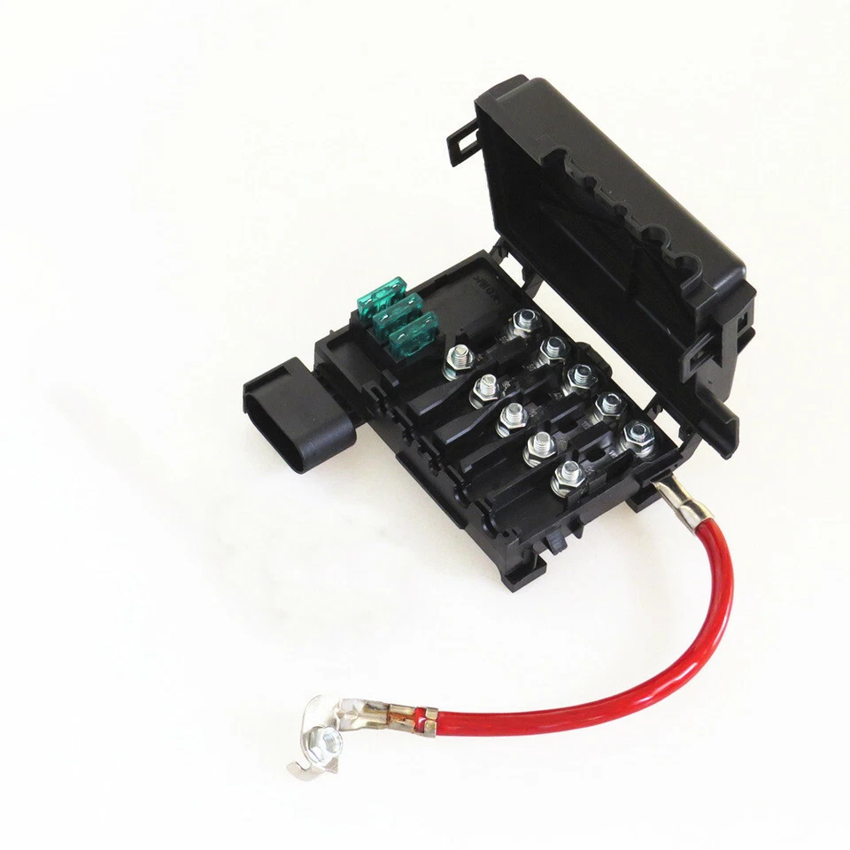Conjunto de terminal de batería de caja de fusibles 0EM para VW Jetta Golf MK4 Beetle Audi A3 S3 Foto 2 de 4