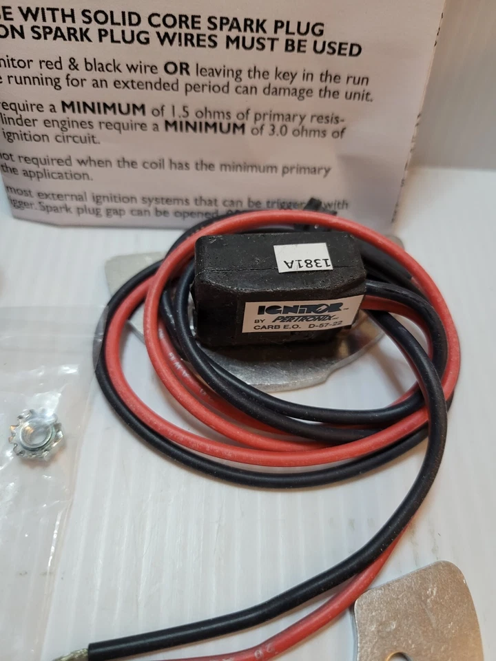 Pertronix 1381A Ignitor Electronic Ignition Chrysler Plymouth Dodge Mopar V8 - Image 2 of 3