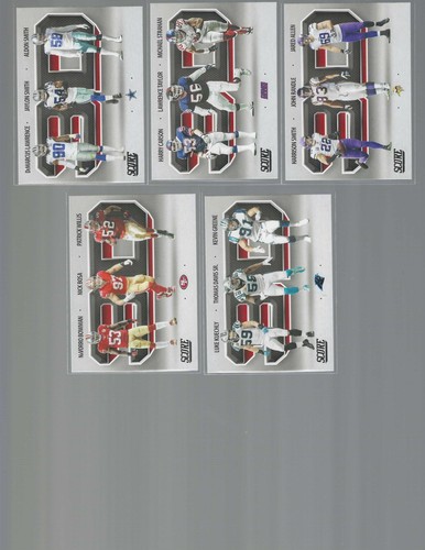 2021 Score Football - Parallels - RC - Inserts - Purple - Picture 97 of 100