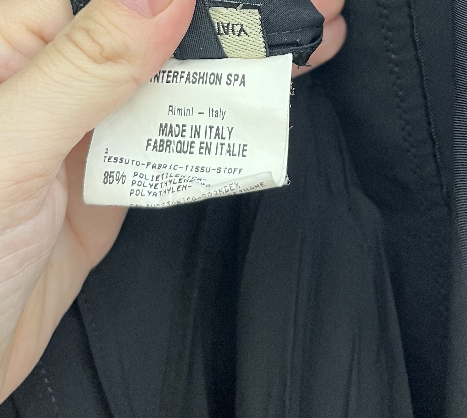 Marithe  Francois Girbaud Black Solid avant-garde… - image 6