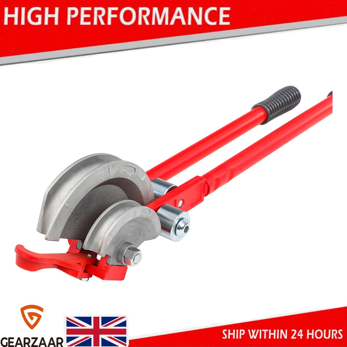 15mm and 22mm Heavy Duty Pipe Bender Manual Lever Copper Tube Bending Tool