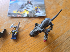 Lego complete Viking Viking Warrior challenges the Fenris Wolf instructions 7015