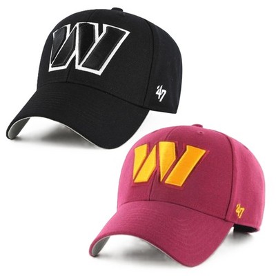 '47 Brand NFL Cap Washington Commanders '47 MVP Basecap Kappe Logo Stickerei Neu