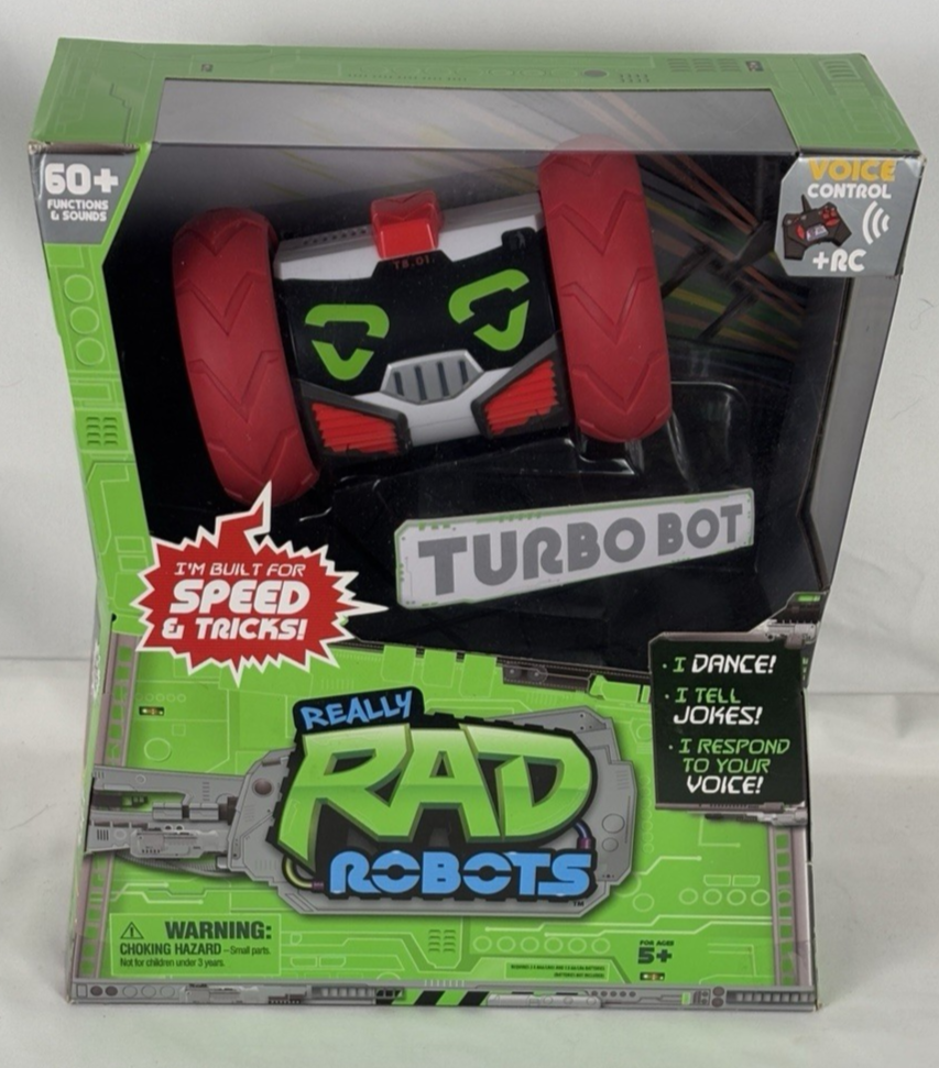 Turbo Bot Real Rad Robot Really Rad Robots 27850 Turbo Bot Toy For