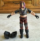 Vintage 1984 GI Joe Zartan Figure w/ Thigh Pads and Stickers Hasbro ARAH NICE!