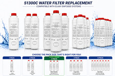 SVIRSON 51300C Water Filter Replacement for Elkay EWF3000  1 2 3 4 6 Pack  US