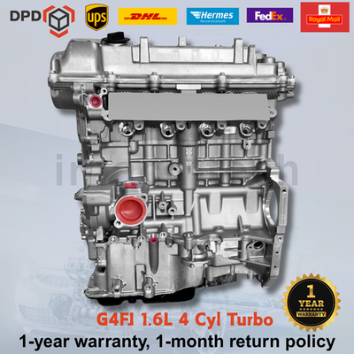 #ad Brand New Engine Motor 1.6L 4 Cyl Turbo G4FJ T GDI fit 2016 2018 Hyundai Tucson $1339.00