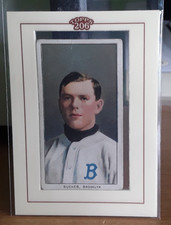 1909 Nap Rucker Portrait Sweet Caporal 150 Back Brooklyn Superbas Dodgers Topps