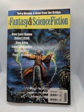 Fantasy & Science Fiction Magazine August 2001 Terry Bisson Robert Reed Arkin