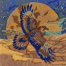 DIY Bead Embroidery Kit Wings of the Desert B...