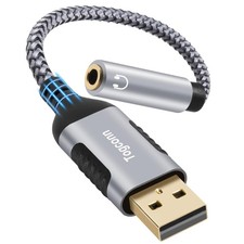 USB 3.0 Male to 3.5mm TRRS 4-Pole Female 1 Pack, A