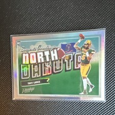 Panini Prestige - 2021 Trey Lance #SG-3 Seasons Greetings North Dakota Rookie