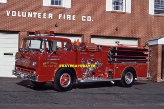 62 FORD / ALF BETTERTON MD. Fire Apparatus Slide