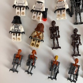 Lego Star Wars Minifigure Lot Clone Trooper Battle Droid Darth Vader Stormtroope