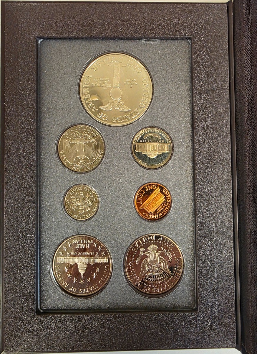 1989年 米国造幣局 プレステージセット 記念硬貨セット 1989 PRESTIGE Proof Set. from the U.S. Mint. JUST AS PICTURED | eBay