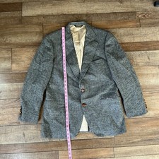 VTG Racquet Club Argyle Shop USA Made Plaid Sport Coat Blazer Men's 42R #251229