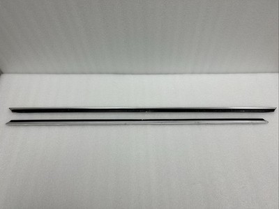 1971 72 73 Ford Mustang Standard Tail Light Panel Chrome Moldings - no cut outs