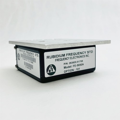 Frequency Electronics FE-5650A Option: 101 Std Rubidium Oscillator 263600-51758