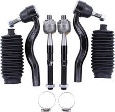 MOTOKU Front Inner and Outer Tie Rod Ends with Boot for Jeep Grand Cherokee