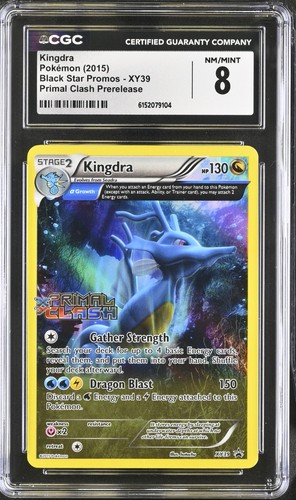 Kingdra graded CGC 8 for sale on eBay