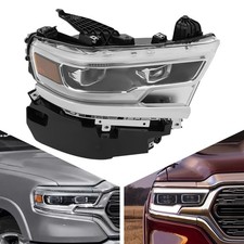 For 2019-2022 Ram 1500 Full LED Headlight Ass...