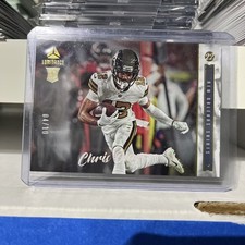 2022 Panini Chronicles Luminance Update Rookies Gold /10 Chris Olave #218 RC