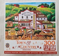MasterPieces Town Country Morning Deliveries 300 Piece EZ Grip Puzzle