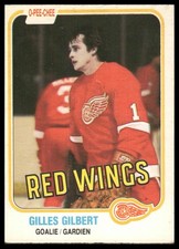1981-82 O-Pee-Chee #88 Gilles Gilbert Detroit Red Wings