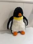VINTAGE Ty Beanie Babies Buddies Collection 1998 Waddle Plush Penguin Black 10"