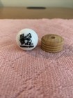 Vintage Disney Steamboat Willie Mickey Mouse Miniature Marble And Base — photo 2