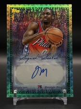 2025-26 Topps Basketball Tyrese Maxey signed and sealed Auto  #/99 GREEN