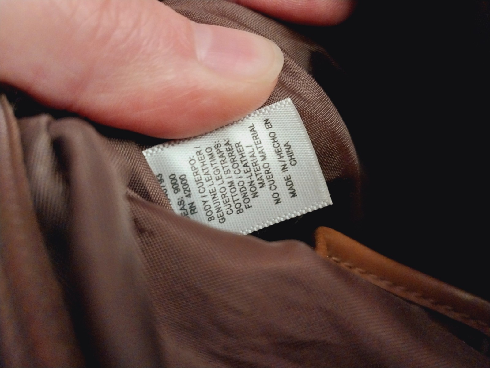 Vintage Leather Patchwork Jaclyn Smith Handbag - image 10