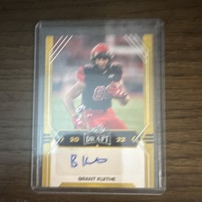 Leaf 2022 Draft Autographs #BA-BK1 Brant Kuithe Utah Utes NCAA Football