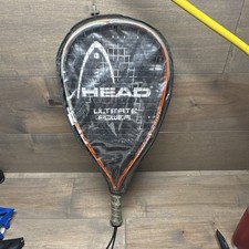 HEAD Ti. Photon Squash Racquet with HEAD Cover Titanium Technology Orange/Black