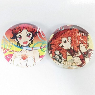 Nishio Ishin Daiji Ausstellung Aoi Miko Joshi Magical Girl Risuka Can Badge