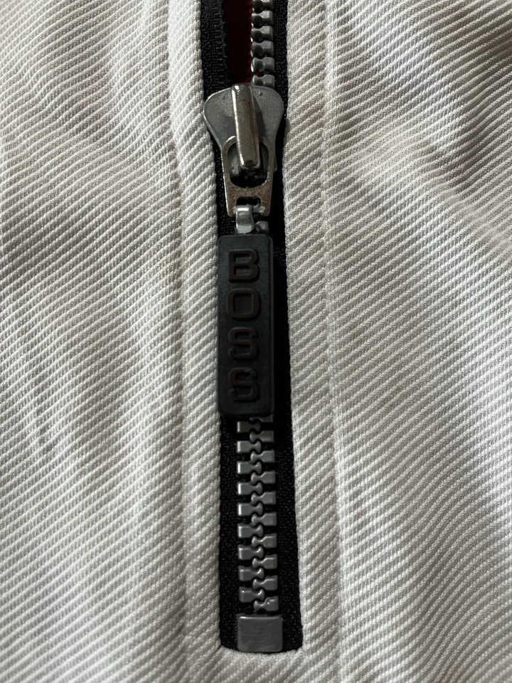 Sudadera De Colección Boss Performance Cuarto Cremallera Años 90 Rara Hip Hop Talla XL Foto 4 de 4