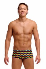 Funky Trunks Mens Rainbowie Sidewinder Trunk - Swimming Trunks